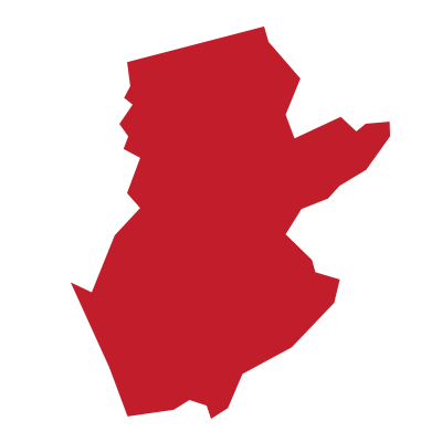 outline of somerset county, nj